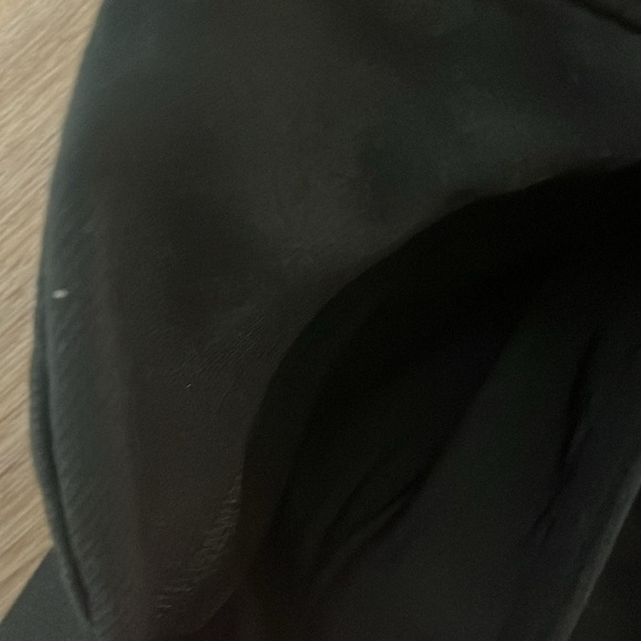 J Crew Black Pencil Skirt Zip Back Pockets Cotton size 8 - Picture 2 of 6